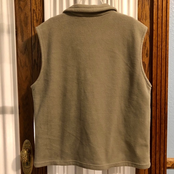 Columbia Gray Fleece Zip Front Vest - Picture 2 of 8